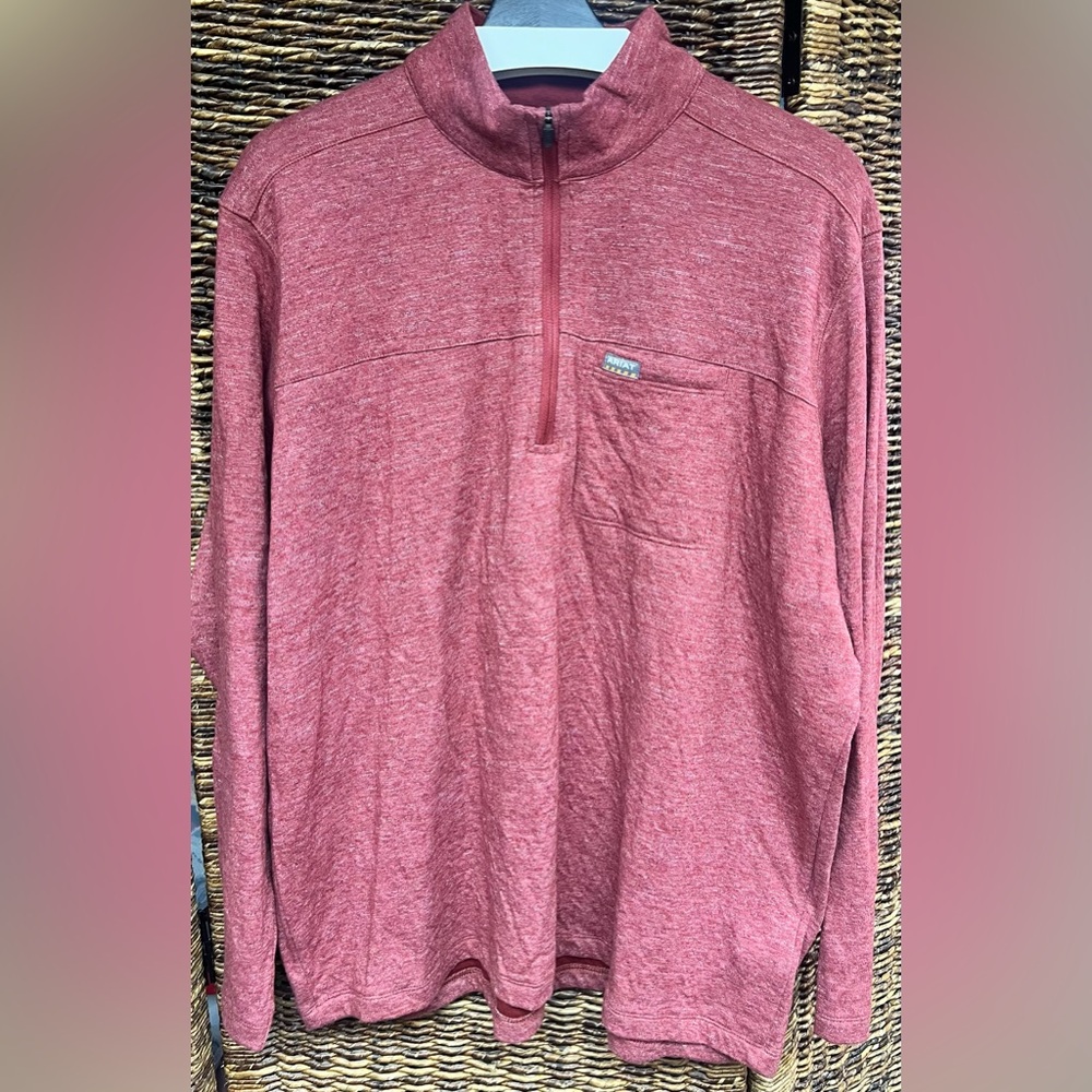 Ariat- Womens Rebar Maroon Zip-Up‎ Sweatshirt, Size:2XL